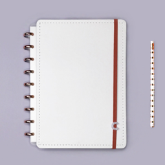 Caderno Inteligente Médio All White