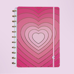 Caderno Inteligente Grande Golden Love