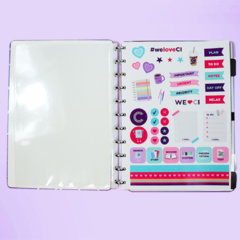 Caderno Inteligente Grande Silver Love - comprar online