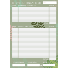 Controle Financeiro Plantae - Themena Paperwork