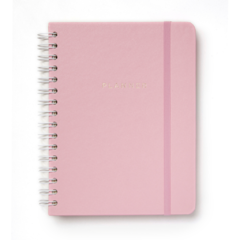 Planner Permanente Wire-o Pastel Semanal A5 Rosa