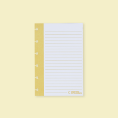 Fichas Pautadas Vertical 4x6 p/ Caderno Inteligente - comprar online