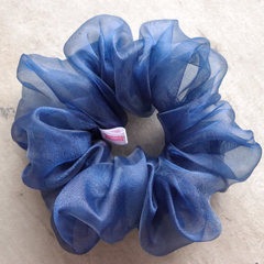 Scrunchie Ágata Azul Maxi - comprar online