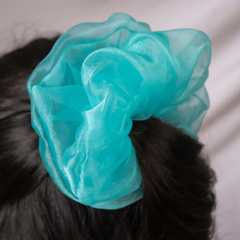 Scrunchie Turquesa Maxi na internet