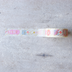 Washi Tape Peach Party Metálica - comprar online