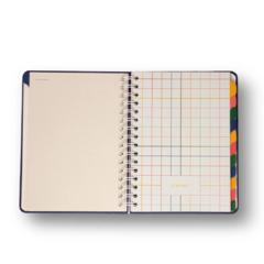 Imagem do Planner Permanente Wire-O Pastel Block Semanal Notas A5 Color