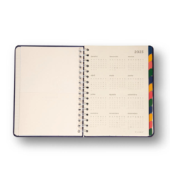 Planner Permanente Wire-o Pastel Semanal A5 Rosa - loja online