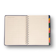 Imagem do Planner Permanente Wire-O Pastel Block Semanal Notas A5 Color