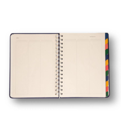 Planner Permanente Wire-o Pastel Semanal A5 Rosa