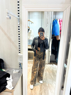 Pantalón Jeans Leopardo Xioma - comprar online