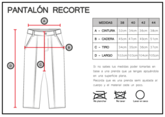 Pantalon Recorte - Nataly Mayorista