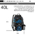 Aquon Mochila Air Mesh 40L Negro - comprar online