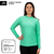 Aquon Remera Lycra® UV M/Larga Classic Dama Turquesa en internet