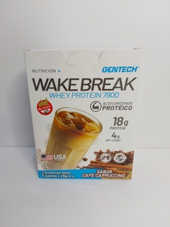 Proteina en sobre sabor capuccino Gentech