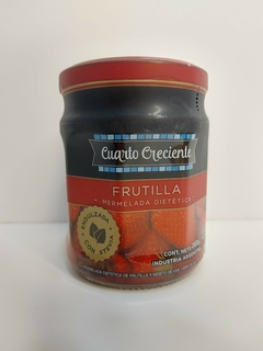 Mermelada con stevia frutilla Cuarto Creciente