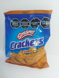 Crackers con semillas Smams SIN TACC