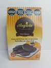 Galletitas de naranja bañadas Angiola SIN TACC