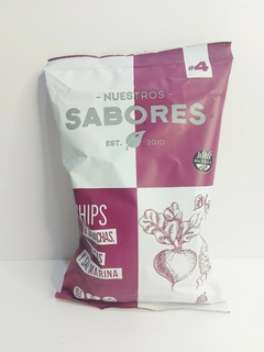 Chips remolacha y batata Nuestros Sabores SIN TACC