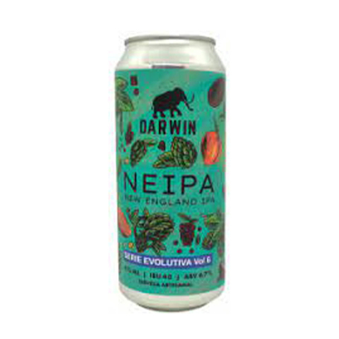 CERVEZA DARWIN NEIPA NEIPANEMA VOL 6 LATA 473ML