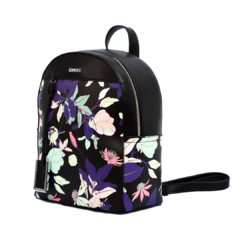 MOCHILA IMPORTADA LIV - Black Flowers