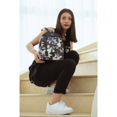 MOCHILA IMPORTADA LIV - Black Flowers - comprar online