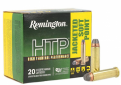 Munição Remington Cal .357 Magnum HTP 158gr SJHP