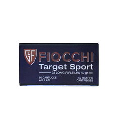 Munição Fiocchi .22LR 40GR Target Sport