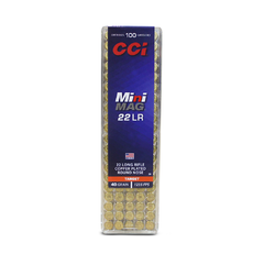 Munição CCI Mini Mag .22LR 40GR