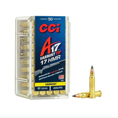 Munição CCI Cal 17 HMR Poly Tip 17gr