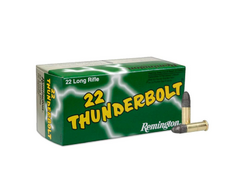 Munição Remington Cal. 22LR Thunderbolt HV 40gr