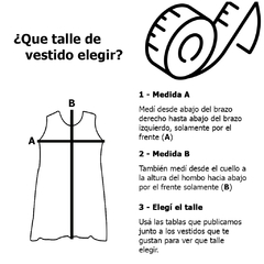 Vestido estampado nena soylu 015 - comprar online