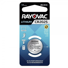 BATERIA 3V CR2025 LITHIUM-RAYOVAC