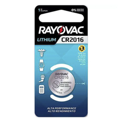 BATERIA 3V CR2016 LITHIUM RAYOVAC