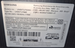 TV USADA SMART SAMSUNG MODELO:UN58TU7020G (DEFEITO:TELA) BN-94-16683W