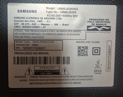 TV USADA SMART SAMSUNG MODELO:UN40J5200AG (DEFEITO:TELA)