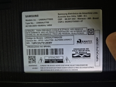 TV USADA SMART SAMSUNG MODELO: UN50AU7700G (DEFEITO:TELA) BN94-00052Y