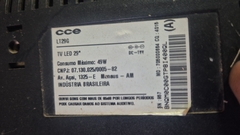 TV USADA CCE MODELO:LT29G (DEFEITO:TELA)