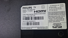 TV USADA PHILIPS MODELO:50PUG6513/78 (DEFEITO:TELA)