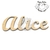 MDFL-Nome ALICE (S) 8,5cm mdf CRÚ 3mm (NA-07). - comprar online