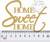 MDFL-Frase HOME SWEET HOME 10X7cm MDF CRÚ 3MM.s - comprar online