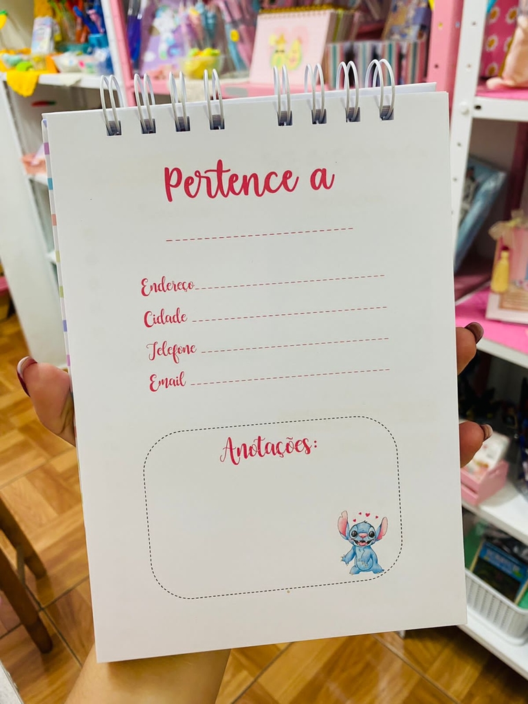 Planner Diário Stitch- Planejador diário