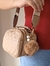 Bolsa Transversal Nude Pequena com chaveiro REF412 - comprar online