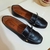 Mocassim Preto e Jeans com Laço - Loja SuGil 