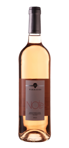 CHATEAU DES FERRAGES NOTE IGP ROSÉ PROVENCE