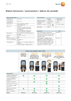 Analizador de refrigeración TESTO 570s - tienda online