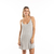VESTIDO RUSTY CLARA DRESS GRIS MELANGE