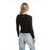 Remera NEGRO RUSTY Charis Ribbed Top - Bula Vinaka