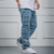 Jean Cargo Mom Hombre Clasico Sin Puño