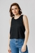 MUSCULOSA NEGRA PARIS ROCK AND JEANS