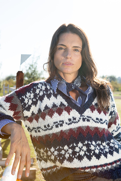 SWEATER JAQUARD RIDING - tienda online